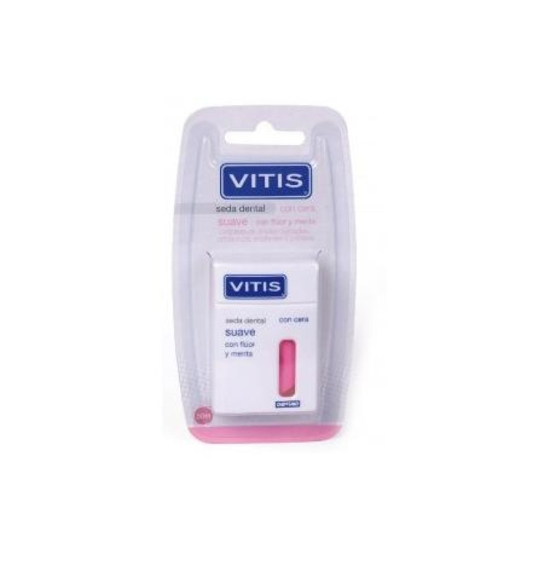 Vitis Seda Dental con Fluor y Menta Suave (50 M) - Dentaid