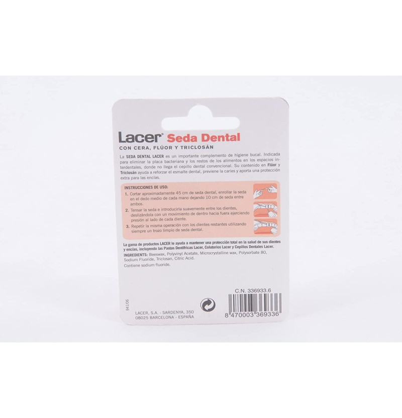 Lacer Seda Dental (1 Envase 50 M) - Lacer Laboratorios Sa