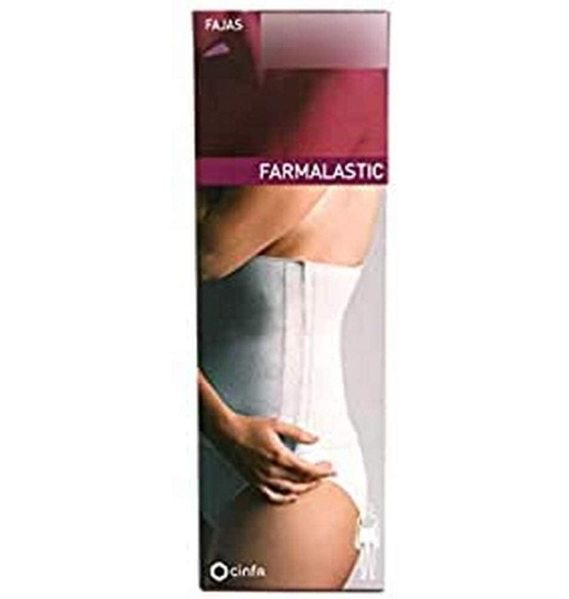 Faja - Farmalastic Algodon Velcro (1 Unidad Talla 1 Color Blanco)