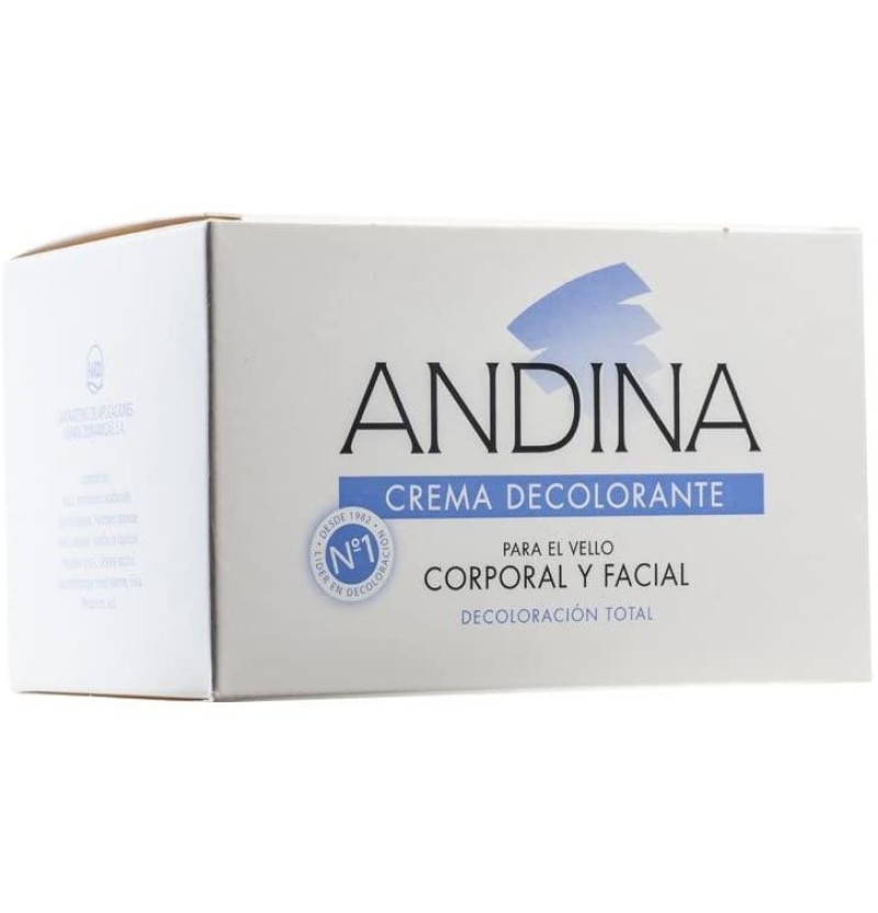 Andina Crema Decolorante (1 Envase 100 ml) - Fardi Laboratorio
