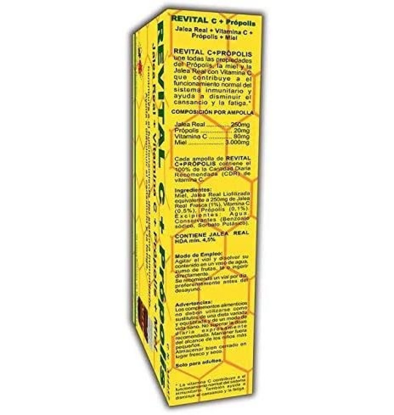 Revital C (20 Ampollas Bebibles) - Pharma Otc