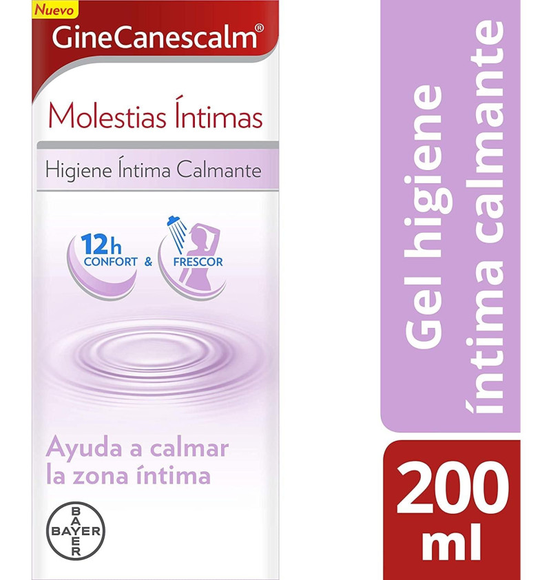Ginecanescalm Higiene Intima Calmante (1 Envase 200 ml) - Bayer