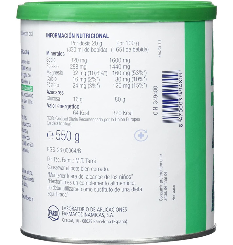 Flectomin (1 Envase 550 g) - Fardi Laboratorio