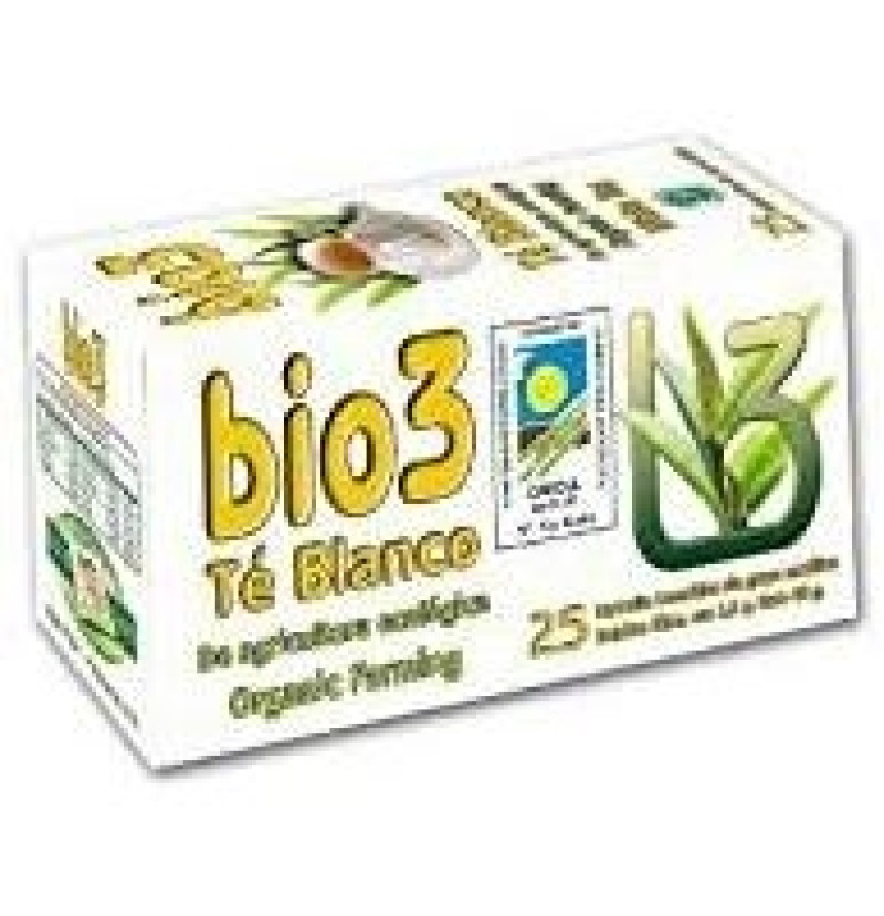 Te Blanco, 25 Filtros, 2 g - Bio3