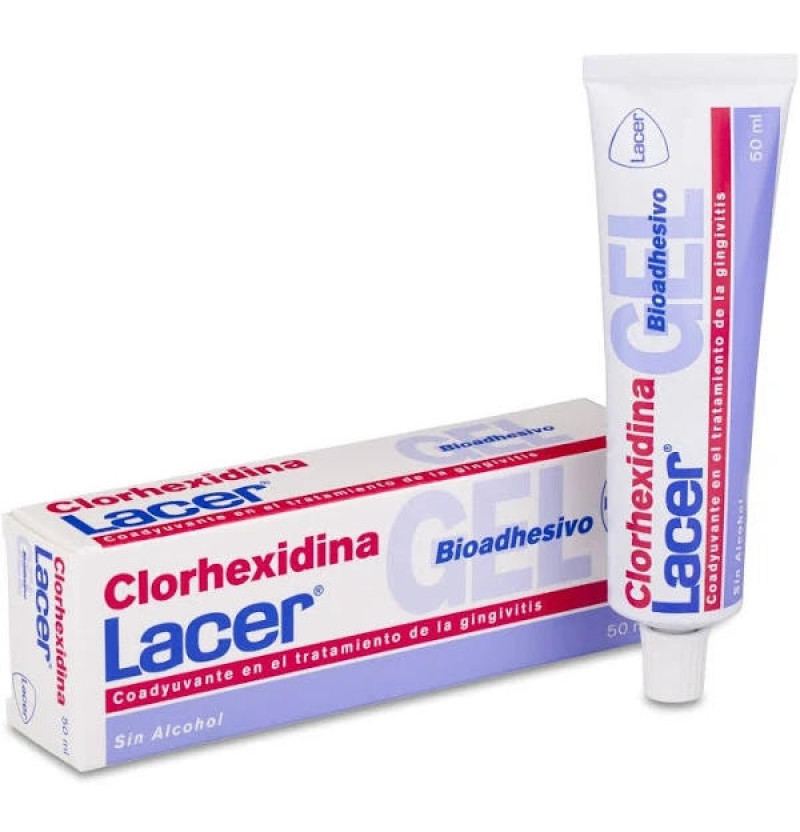 Lacer Gel Bioadhesivo Clorhexidina (1 Envase 50 ml) - Lacer Laboratorios Sa
