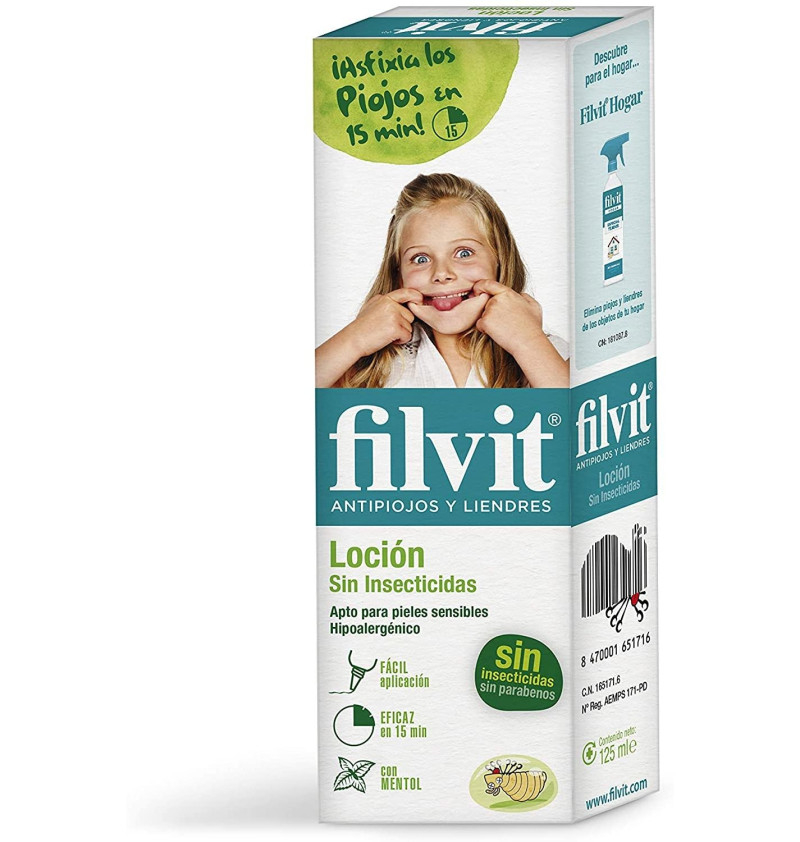 Filvit Locion Pediculicida (1 Envase 100 ml) - Uriach-aquilea Otc S.l