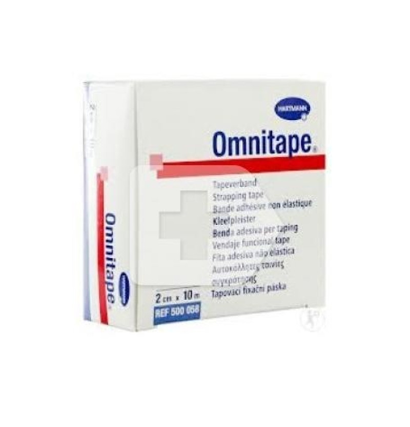 Esparadrapo - Omnitape Vendaje Inelastico Deportivo (1 Unidad 10 M X 2 Cm) - Laboratorios Hartmann