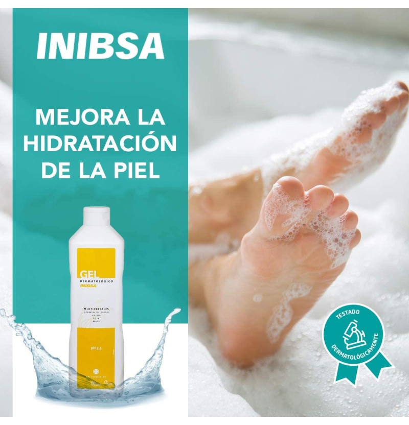 Gel Dermatológico Inibsa PH 5.5 Multicereales, 1 L. - Perrigo