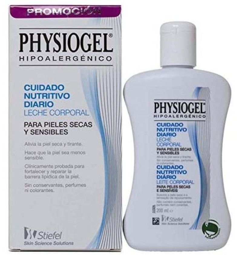 Physiogel Cuidado Nutritivo Diario Leche Cuerpo (1 Envase 200 ml) - Glaxosmithkline