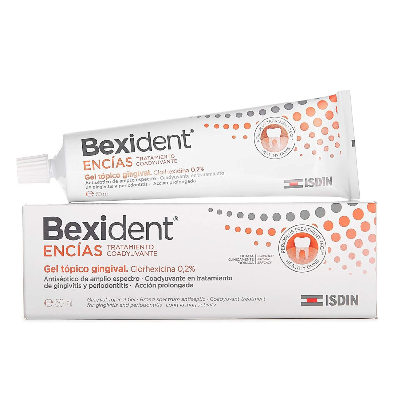 Bexident Encias Tratamiento Coadyuvante Gel Gingival, 50 ml - Isdin