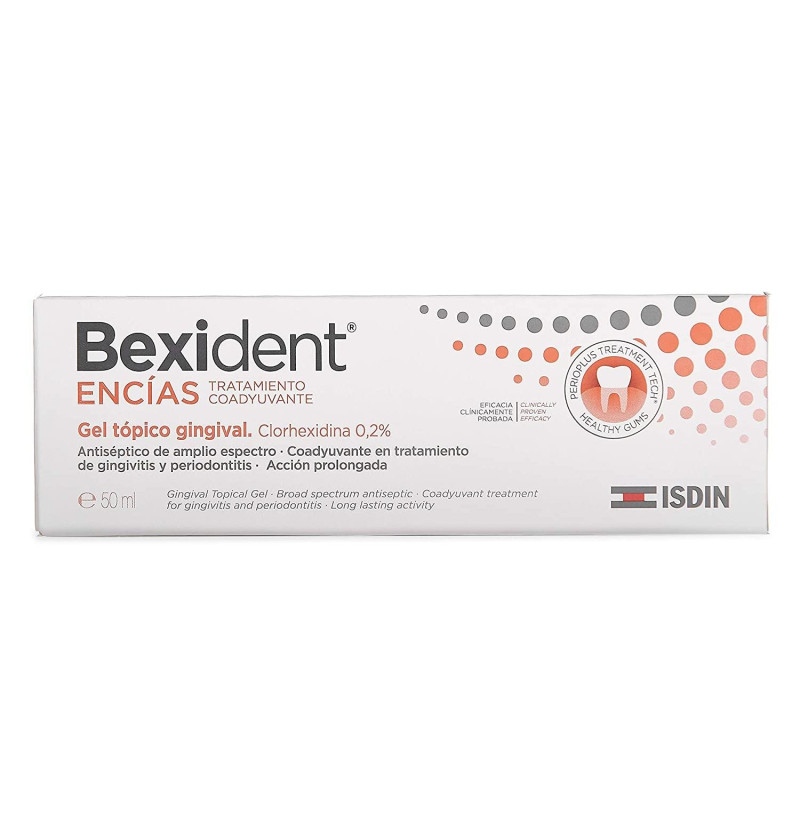 Bexident Encias Tratamiento Coadyuvante Gel Gingival, 50 ml - Isdin
