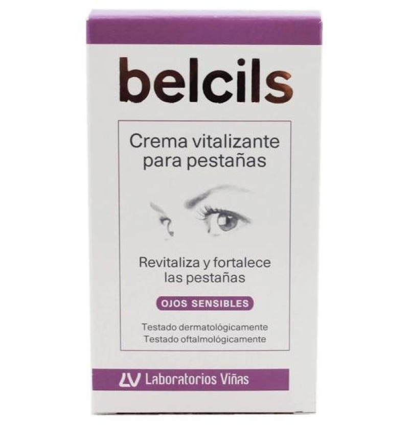 Belcils Crema Vitalizante para Pestañas (1 Envase 4 ml) - Laboratorios Viñas, S.a
