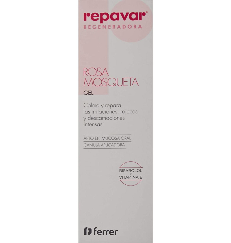 Repavar Regeneradora Gel (30 % Rosa Mosqueta) (1 Envase 30 ml) - Ferrer