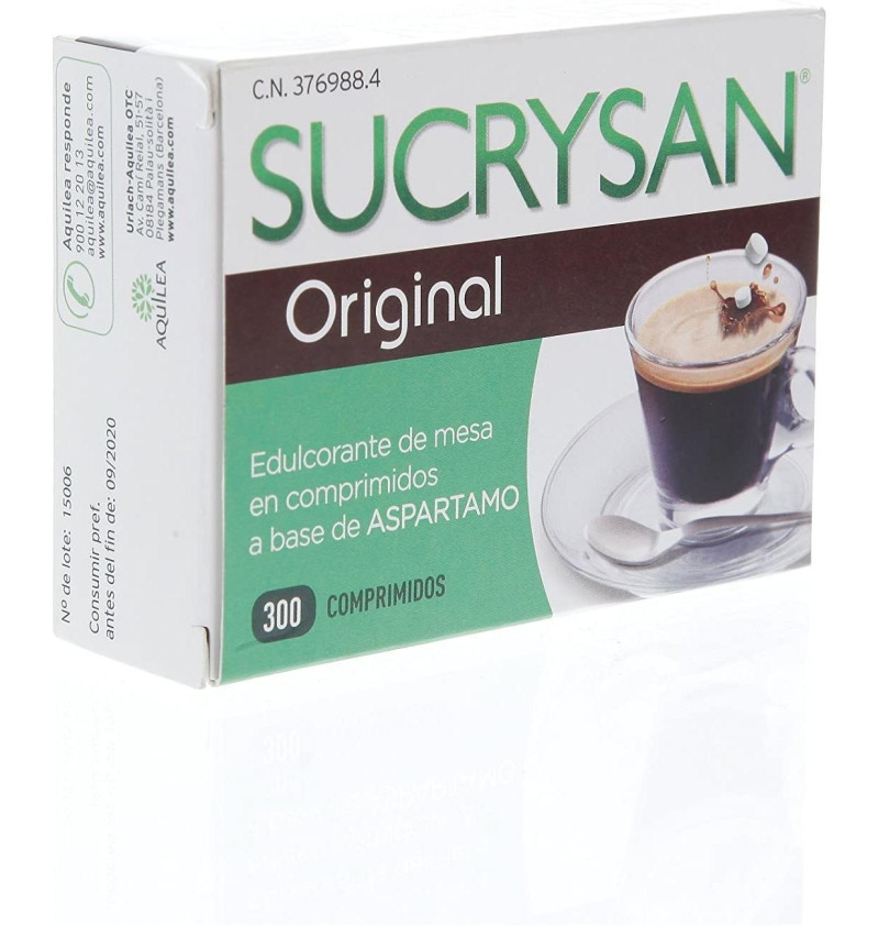 Sucrysan - Aspartamo (300 Comprimidos) - Uriach-aquilea Otc S.l