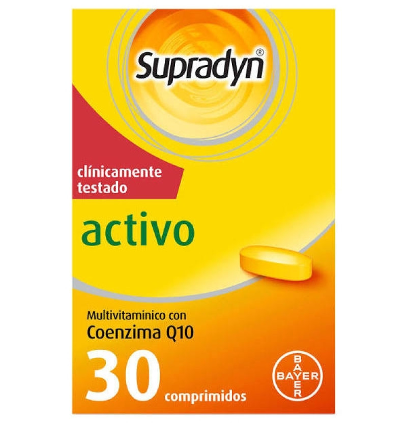 Supradyn Activo (30 Comprimidos) - Bayer