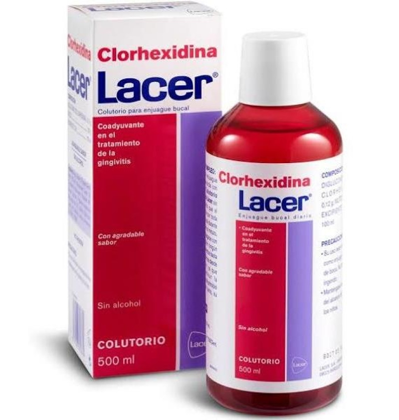 Lacer Colutorio Clorhexidina (1 Envase 200 ml) - Lacer Laboratorios Sa