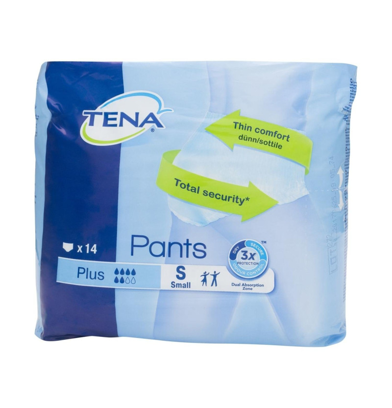Absorb Inc Orina Noc Anat - Tena Pants Plus (t - Peq 14 U) - Sca Hygiene Products