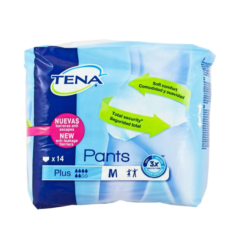 Absorb Inc Orina Noc Anat - Tena Pants Plus (t - Med 14 U) - Sca Hygiene Products