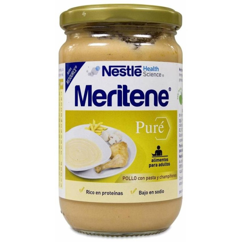 Nestlé Resource Puré Pollo Pasta y Champiñones 300g - Meritene