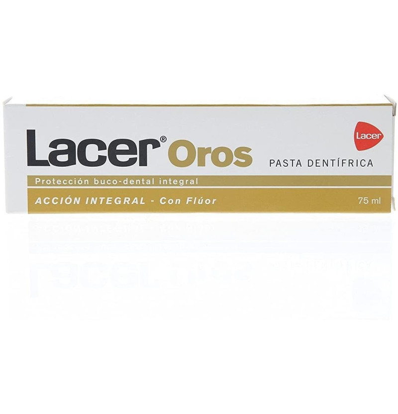 Lacer Oros Acción Integral Pasta Dentifrica (1 Envase 75 ml) - Lacer Laboratorios Sa