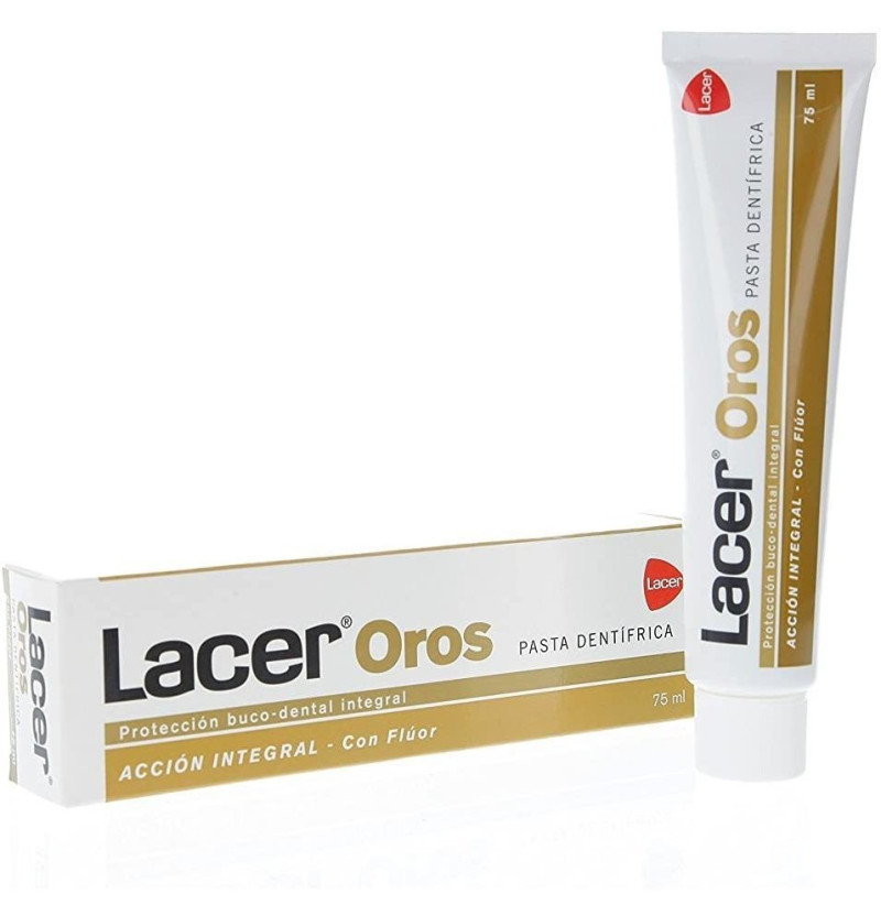 Lacer Oros Acción Integral Pasta Dentifrica (1 Envase 75 ml) - Lacer Laboratorios Sa