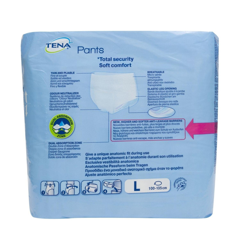 Absorb Inc Orina - Tena Pants Maxi (t - Gde 10 U) - Sca Hygiene Products