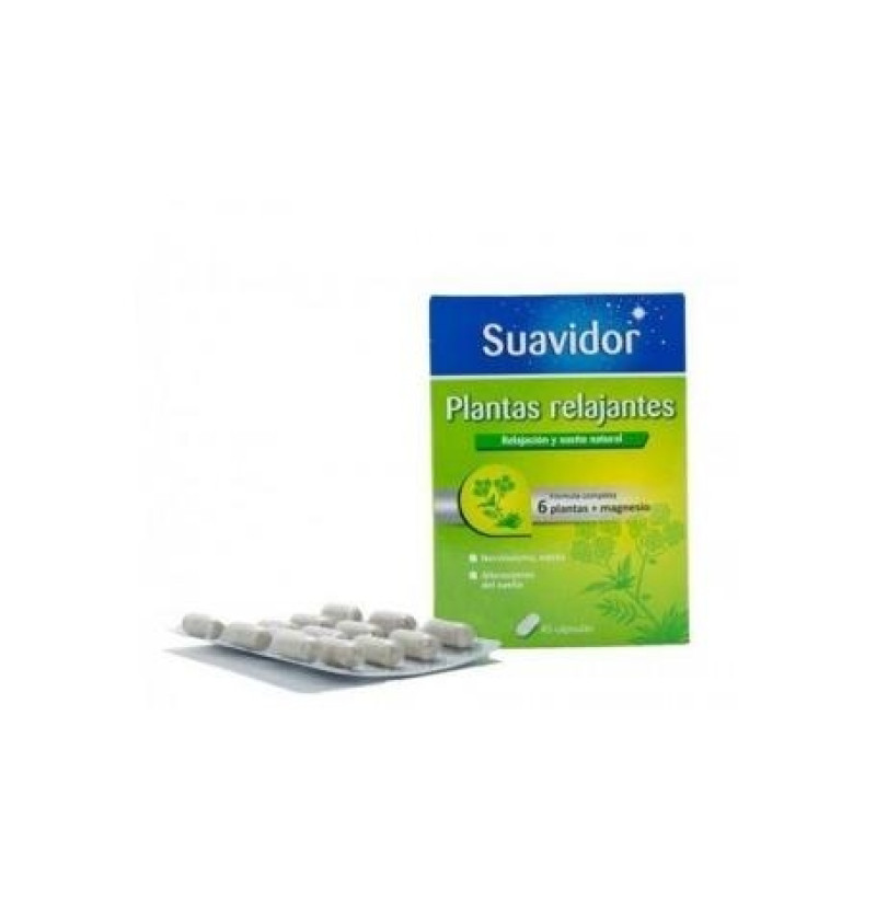 Suavidor Plantas Relajantes (45 Cápsulas) - Urgo