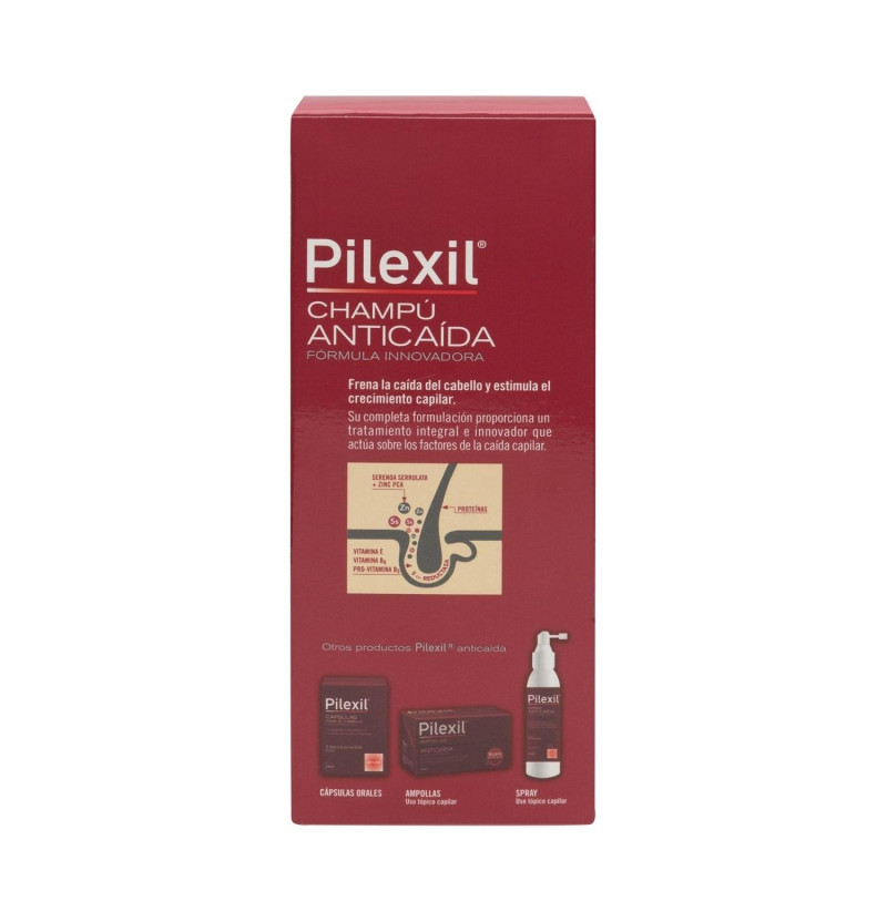 Pilexil Champú Anticaida (1 Envase 500 ml) - Lacer Laboratorios Sa