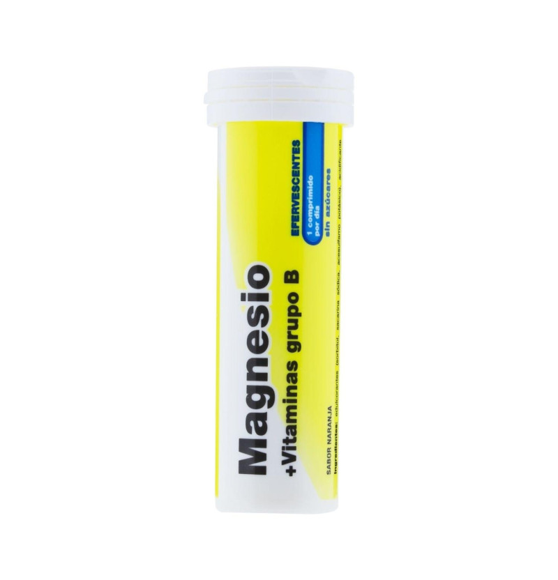 Vallesol Magnesio + Vitaminas B1 B2 y B6 (24 Comprimidos Efervescentes) - Diafarm