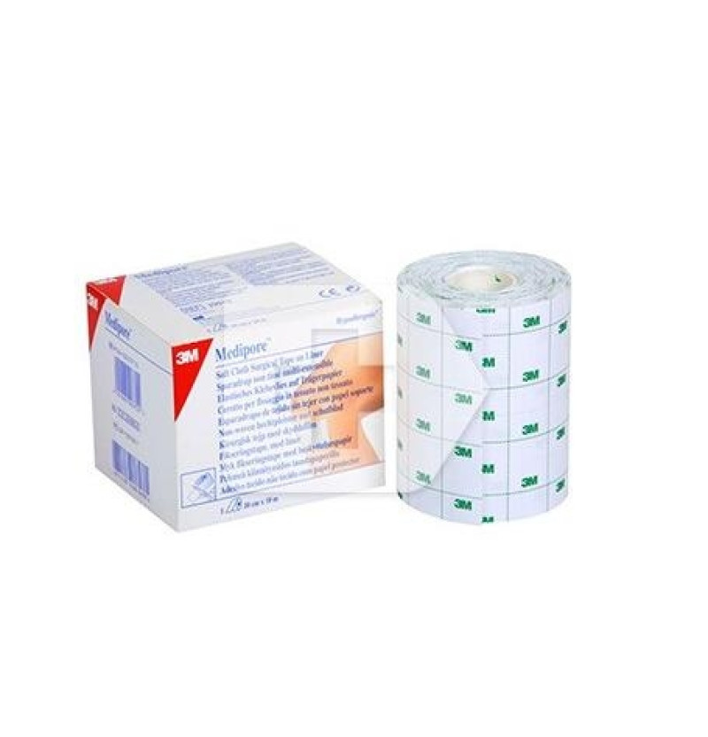 Esparadrapo Hipoalergico Medipore, 1 Udd 10 M X 15 Cm. - 3m - Sin Marca