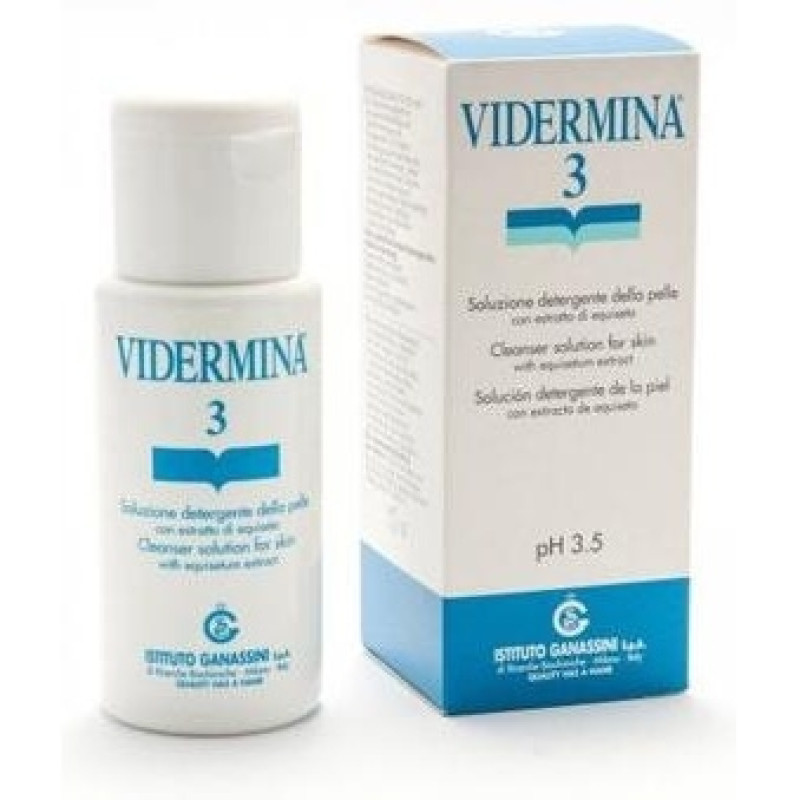 3 Solución Detergente Acidificante 200ml - Vidermina