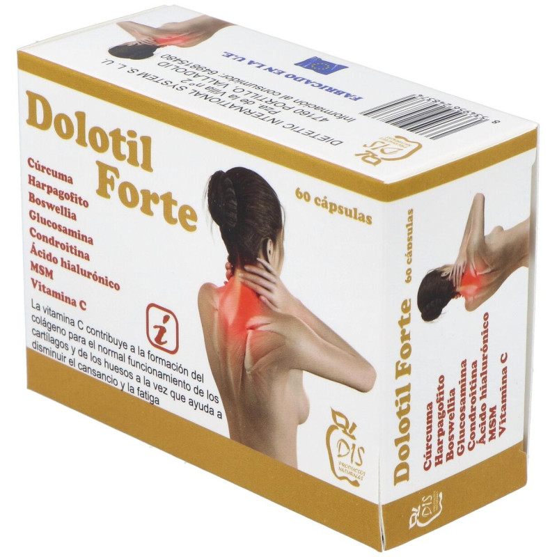 Dis Dolotil Forte 60caps - Dis Productos Naturales