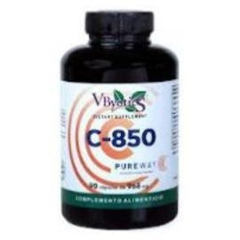 C - 850 Vitamina Pureway 90caps - Vbyotics