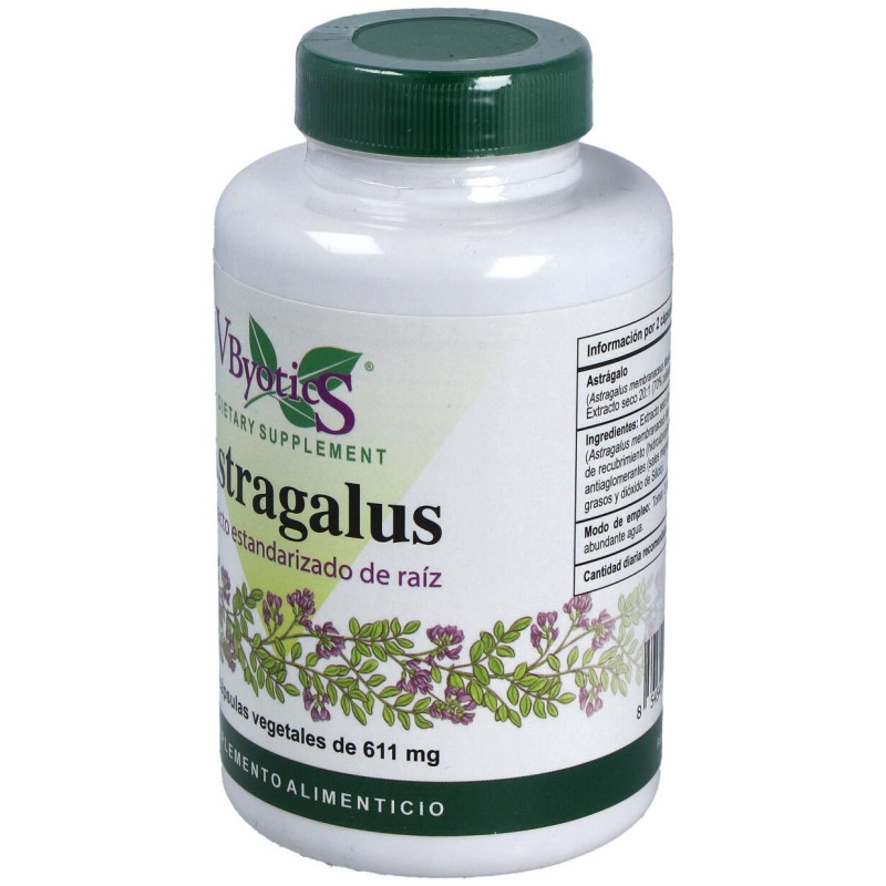 Astragalus Extracto Estandarizado Raíz 120caps - Vbyotics