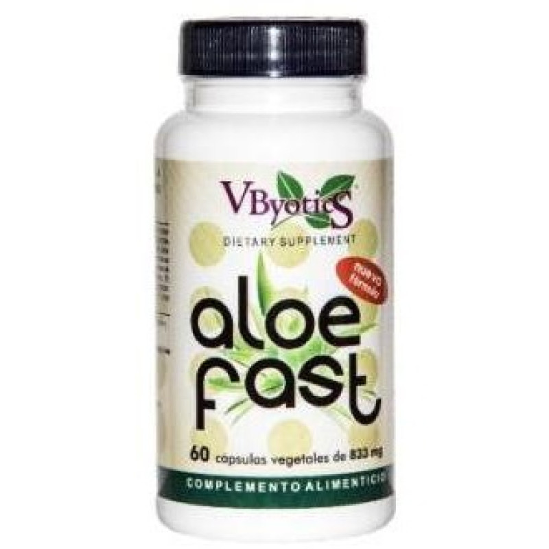 Aloe Fastlax 60caps - Vbyotics