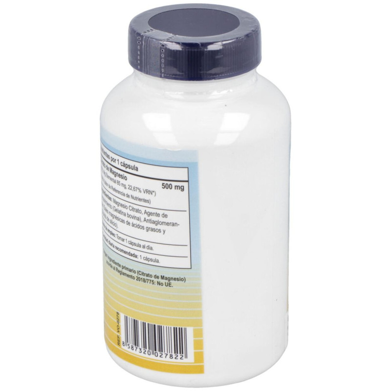 Magmax Magnesio Citrato 500mg 100caps - Vbyotics