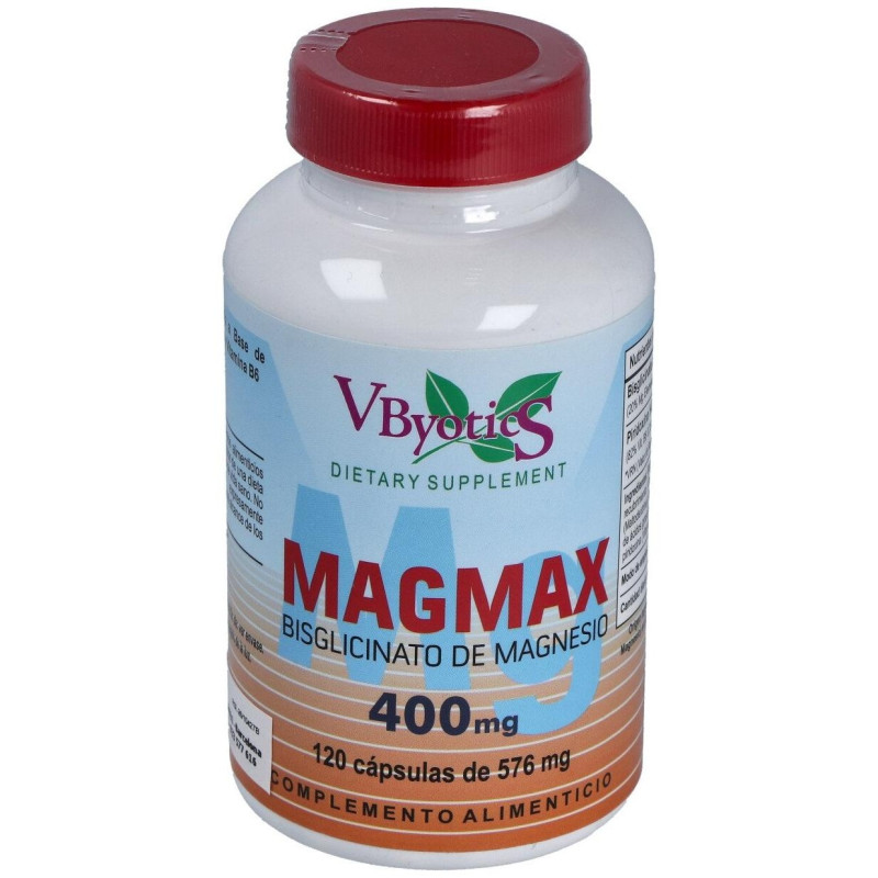 Bisglicinato de Magnesio 400mg 120comp - Vbyotics