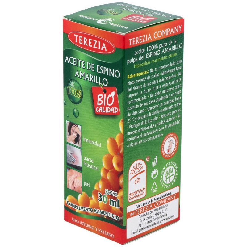 Terezia Aceite De Espino Amarillo Gotas 30Ml
