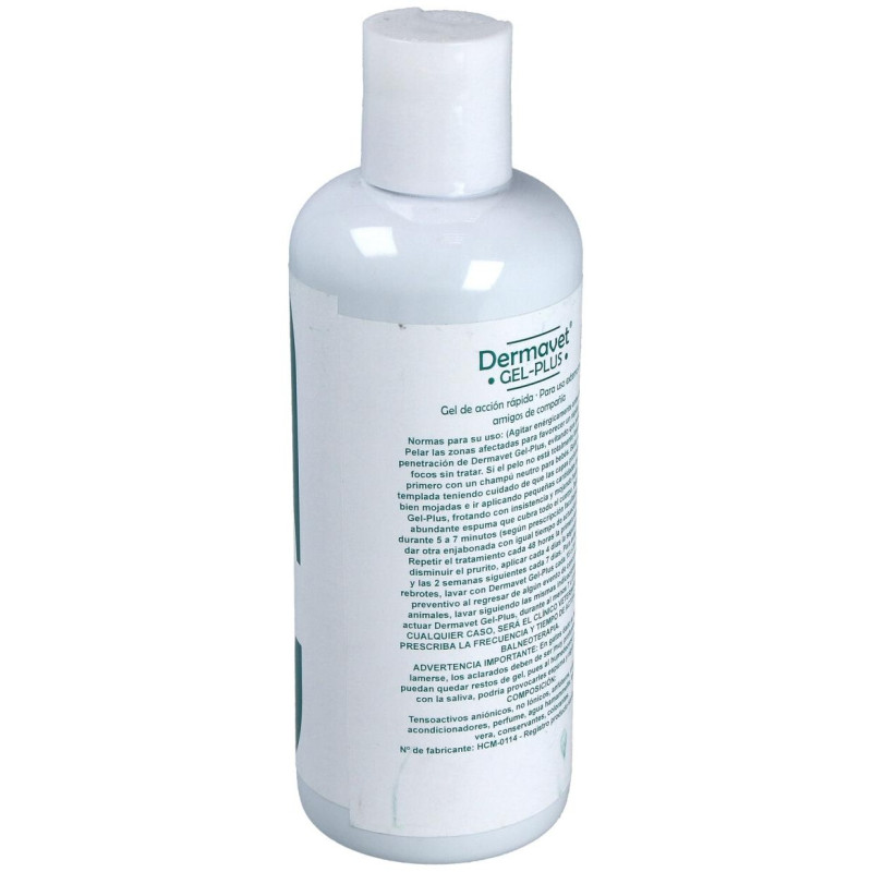 Dermavet Gel-Plus Mascotas 250Ml.