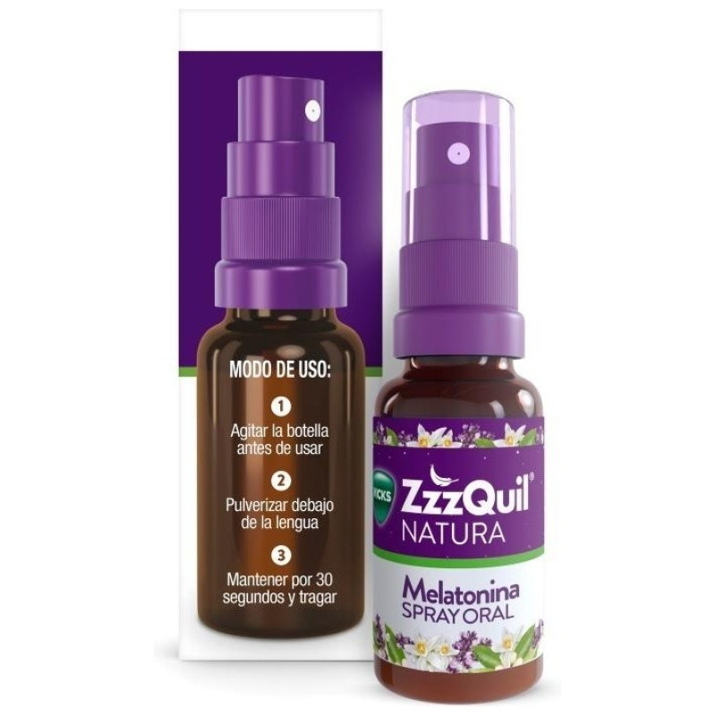 Natura Spray Oral Melatonina Lavanda Naranja 30ml - Zzzquil
