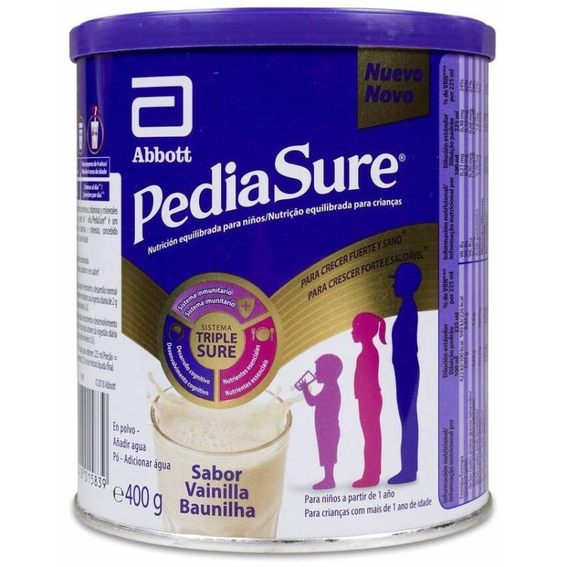 Polvo Sabor Vainilla, 400 g - Pediasure