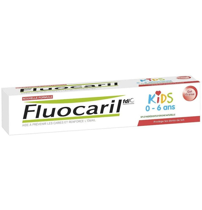 Fluocaril Kids 0-6 Años (1 Envase 50 Ml Sabor Fresa)
