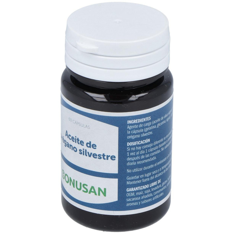 Aceite de Oregano Silvestre 60caps - Bonusan