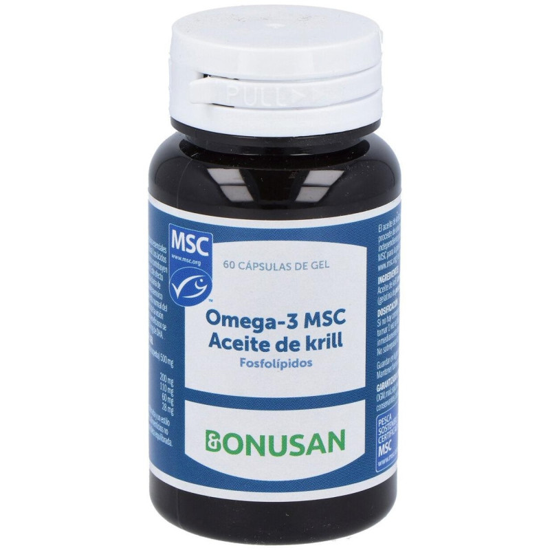 Omega - 3 Msc Aceite de Krill 60caps - Bonusan