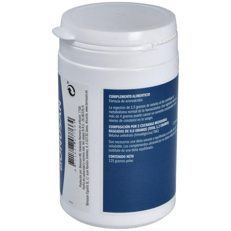 Betaina Anhidrato Tmg Polvo 125g - Bonusan
