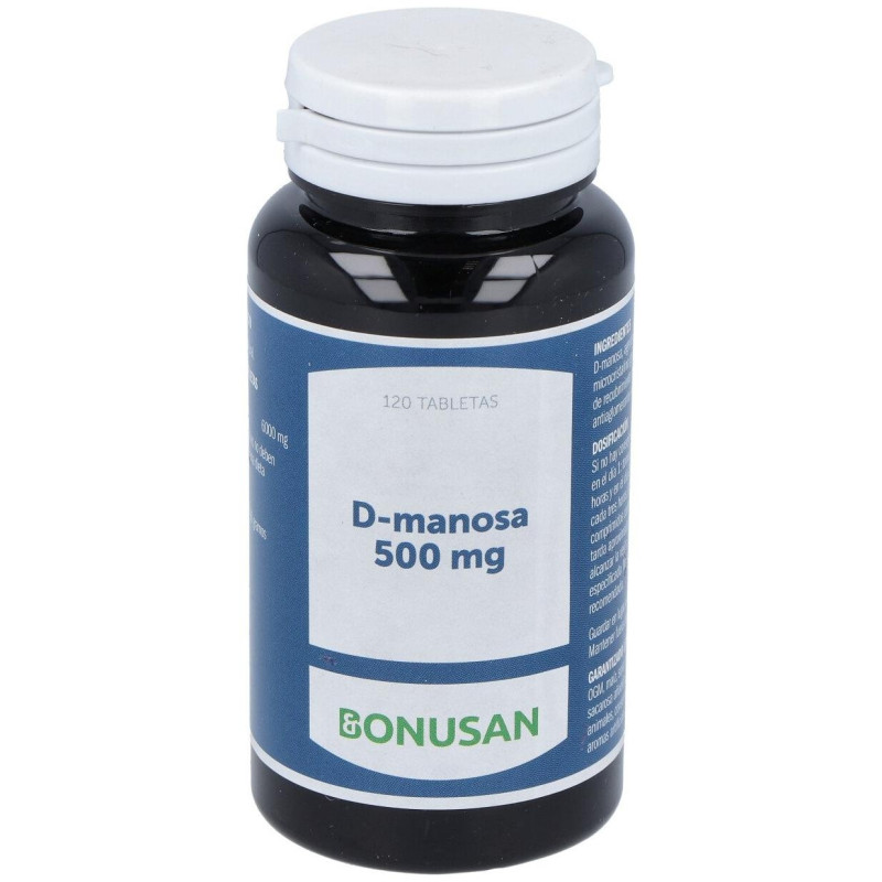 D - Manosa 500 mg. - 120 Comprimidos - Bonusan