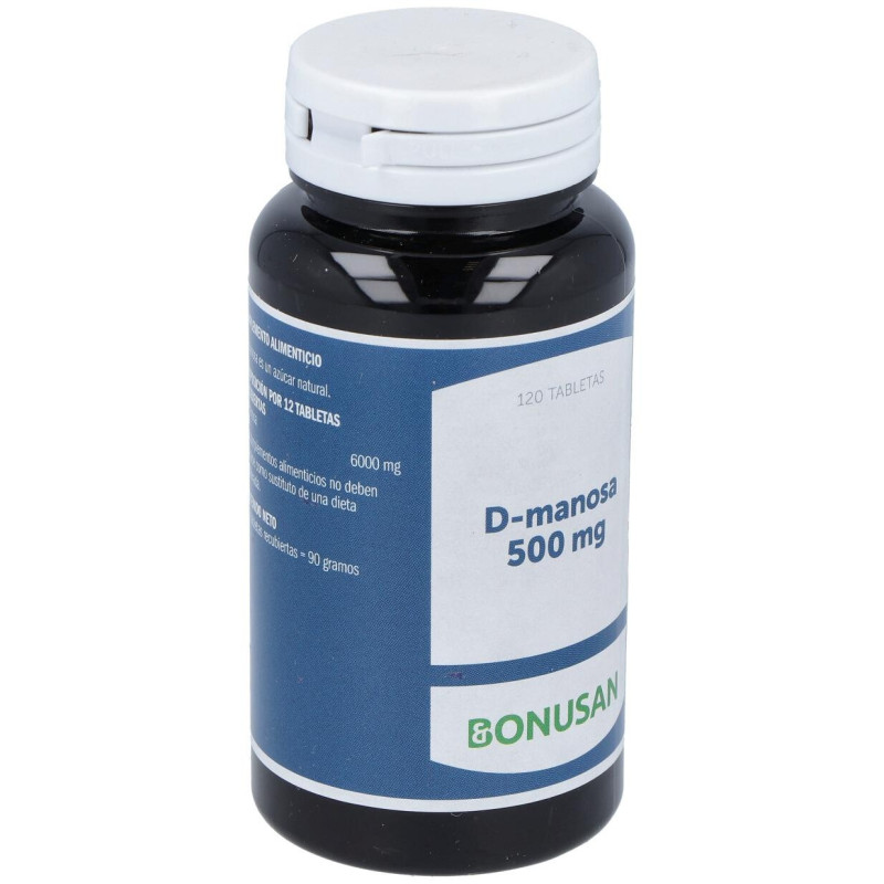 D - Manosa 500 mg. - 120 Comprimidos - Bonusan