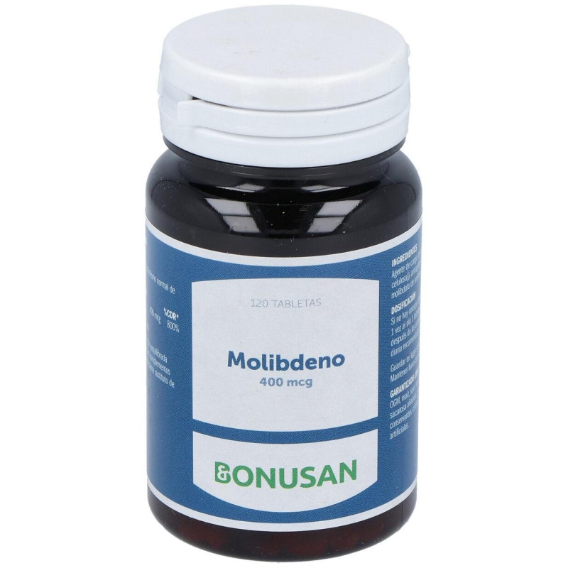 Molibdeno 400mcg 120 Tabletas - Bonusan