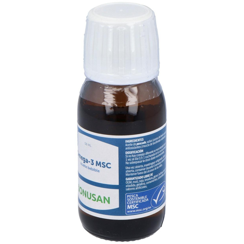 Omega - 3 Msc Aceite Bebible 58ml - Bonusan