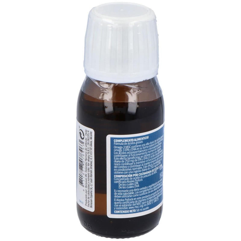 Omega - 3 Msc Aceite Bebible 58ml - Bonusan